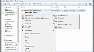 Explore&Burn screenshot