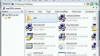 Explzh for Windows screenshot