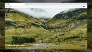 Exposure New Tab screenshot