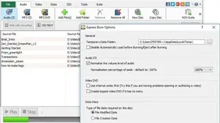 Express Burn Disc Burning screenshot