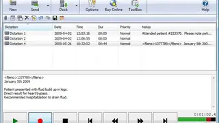 Express Dictate Digital Dictation Software screenshot