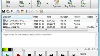 Express Dictate Digital Dictation Software screenshot