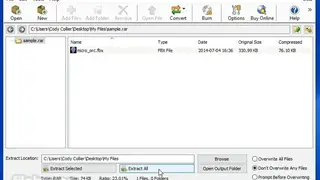 Express Zip screenshot