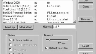 Extended Operating System Loader screenshot