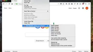 Extensions Reloader screenshot