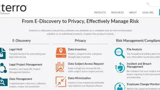 Exterro screenshot