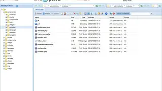 eXtplorer screenshot
