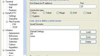 ExtraPuTTY screenshot