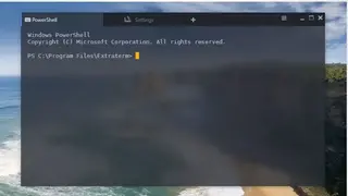 Extraterm screenshot