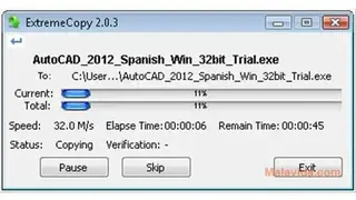 ExtremeCopy screenshot