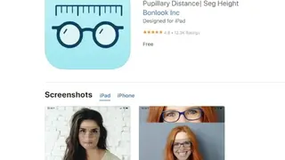 EyeMeasure screenshot