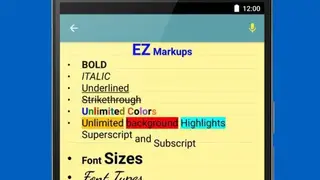 EZ Notes screenshot