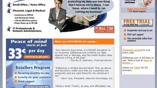 EzBackup screenshot
