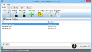 EZBurner screenshot