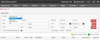 eZee Reservation screenshot