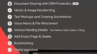 ezPDF Reader PDF Annotate Form screenshot