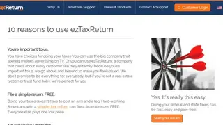 ezTaxReturn screenshot