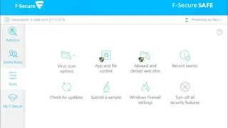 F-Secure Anti-Virus screenshot