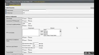 F5 Advanced Firewall Manager screenshot