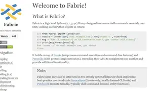 Fabric screenshot
