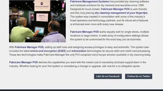 Fabricare Manager screenshot