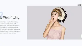FaceAR SDK screenshot