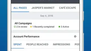 Facebook Ads Manager screenshot