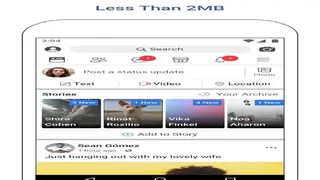Facebook Lite screenshot