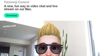 Facemoji Camera for Mac screenshot