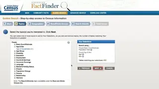 FACT-Finder screenshot