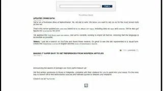 FactBites screenshot