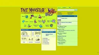 FactMonster screenshot