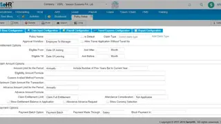 factoHR screenshot