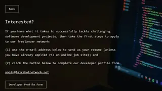 Fair Shot Network screenshot