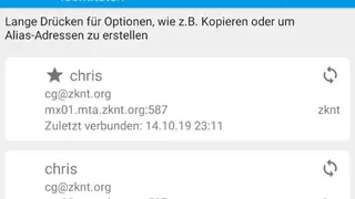 FairEmail screenshot