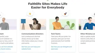 Faithlife Sites screenshot