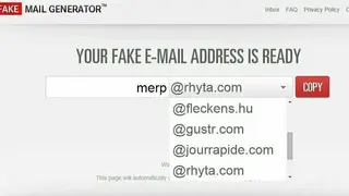 Fake Mail Generator screenshot