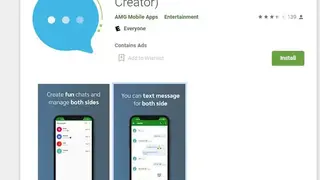 Fake SMS – Text Message Prank Creator screenshot