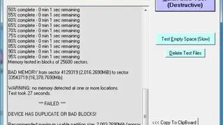 FakeFlashTest screenshot