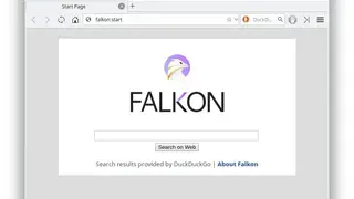 Falkon screenshot