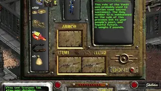 Fallout: A Post Nuclear Role Playing Game screenshot