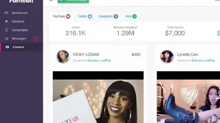 FameBit screenshot