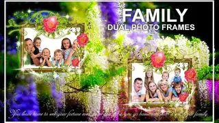 Family Dual Photo Frames screenshot