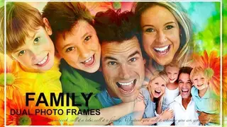 Family Dual Photo Frames screenshot