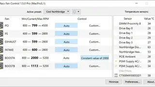 Fan Control screenshot