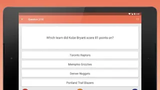Fan Quiz for NBA screenshot