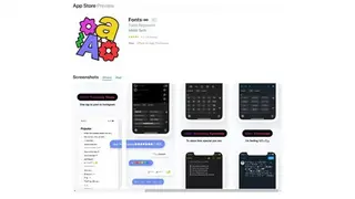 Fancy Text Mate screenshot