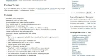 FancyUpload screenshot