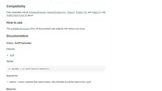 FancyUpload screenshot