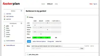 Fasterplan screenshot